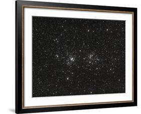 Double Cluster in Perseus (NGC 869 and NGC 884)-null-Framed Photographic Print