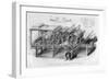 Double Cylinder Printing Machine, 1866-null-Framed Giclee Print