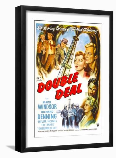 Double Deal-null-Framed Art Print