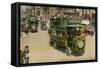 Double Deck Bus, Fifth Ave., New York City-null-Framed Stretched Canvas