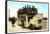 Double-Deck Motor Bus, Chicago, Illinois-null-Framed Stretched Canvas