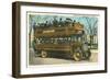 Double Deck Motor Coach, Chicago, Illinois-null-Framed Art Print