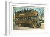 Double Deck Motor Coach, Chicago, Illinois-null-Framed Art Print