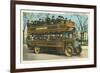 Double Deck Motor Coach, Chicago, Illinois-null-Framed Art Print