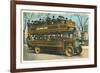 Double Deck Motor Coach, Chicago, Illinois-null-Framed Art Print