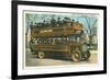 Double Deck Motor Coach, Chicago, Illinois-null-Framed Art Print