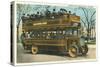 Double Deck Motor Coach, Chicago, Illinois-null-Stretched Canvas