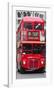 Double-Decker bus, London-Pangea Images-Framed Art Print