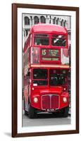 Double-Decker bus, London-Pangea Images-Framed Art Print