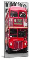 Double-Decker bus, London-Pangea Images-Mounted Art Print