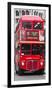 Double-Decker bus, London-Pangea Images-Framed Art Print