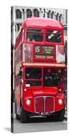 Double-Decker bus, London-Pangea Images-Stretched Canvas