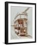 Double-Decker Electric Tram, 1907-null-Framed Photographic Print