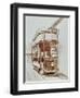 Double-Decker Electric Tram, 1907-null-Framed Photographic Print