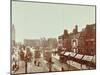 Double-Decker Electric Trams on Westminster Bridge, London, 1906-null-Mounted Photographic Print