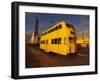 Double Decker Tram and Blackpool Tower, Blackpool Lancashire, England, United Kingdom, Europe-null-Framed Photographic Print