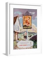 Double Diamond Beer Pubs, UK, 1950-null-Framed Giclee Print