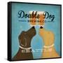 Double Dog Brewing Co. Seattle Brown Dog-Ryan Fowler-Framed Stretched Canvas