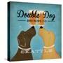 Double Dog Brewing Co. Seattle Brown Dog-Ryan Fowler-Stretched Canvas