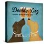 Double Dog Brewing Co. Seattle Brown Dog-Ryan Fowler-Stretched Canvas