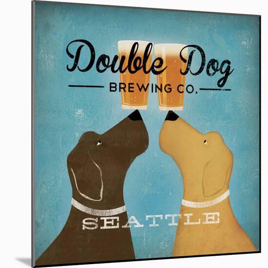 Double Dog Brewing Co. Seattle Brown Dog-Ryan Fowler-Mounted Art Print