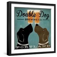 Double Dog Brewing Co.-Ryan Fowler-Framed Art Print