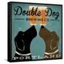 Double Dog Brewing Co.-Ryan Fowler-Framed Stretched Canvas