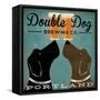 Double Dog Brewing Co.-Ryan Fowler-Framed Stretched Canvas