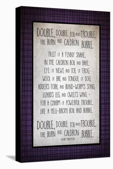Double Double Toil-Kimberly Glover-Stretched Canvas