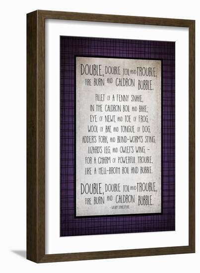Double Double Toil-Kimberly Glover-Framed Giclee Print