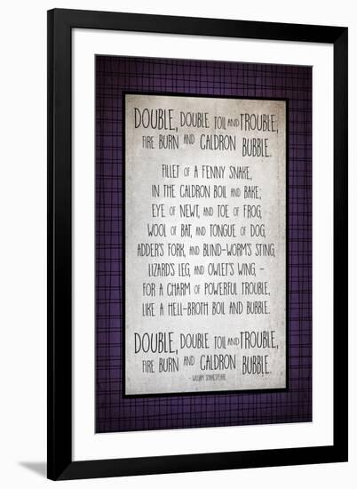 Double Double Toil-Kimberly Glover-Framed Giclee Print