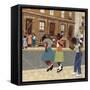 Double Dutch-Phyllis Stephens-Framed Stretched Canvas
