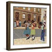 Double Dutch-Phyllis Stephens-Framed Art Print