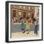 Double Dutch-Phyllis Stephens-Framed Art Print