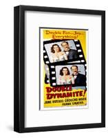 Double Dynamite, Jane Russell, Groucho Marx, 1951-null-Framed Photo