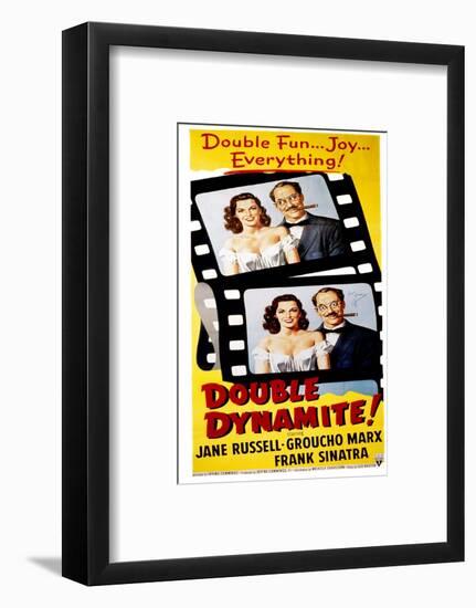 Double Dynamite, Jane Russell, Groucho Marx, 1951-null-Framed Photo