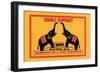 Double Elephant-null-Framed Art Print