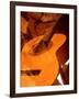 Double Exposure of Guitar and Rocks-Janell Davidson-Framed Photographic Print