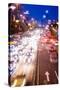 Double Exposure of Night Traffic Scene-victorn-Stretched Canvas