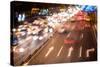 Double Exposure of Night Traffic Scene-victorn-Stretched Canvas