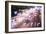 Double Exposure of Night Traffic Scene-victorn-Framed Photographic Print