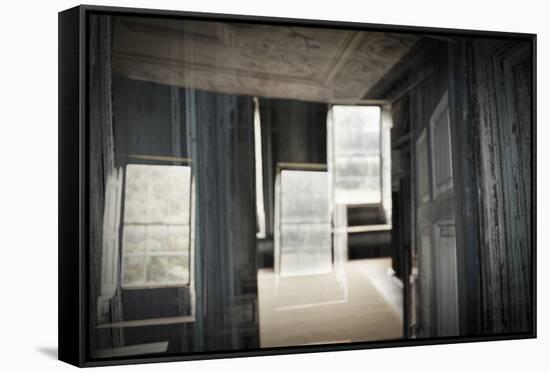 Double Exposure of Room Inside an Old Plantation Home in Charleston, SC-null-Framed Stretched Canvas