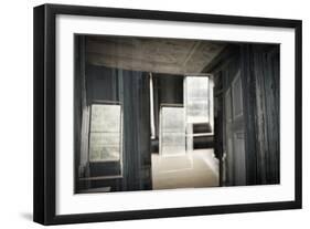 Double Exposure of Room Inside an Old Plantation Home in Charleston, SC-null-Framed Photo