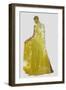 Double Exposure of Woman in Fashion Dress with Nature Tree Branches Background-shock-Framed Photographic Print