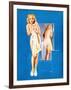 Double Exposure Pin-Up 1940-Gil Elvgren-Framed Art Print