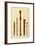 Double Flageolet, German flute, Bass Recorder, Double Flageolet and Recorder, 'Musical Instruments'-Alfred James Hipkins-Framed Giclee Print