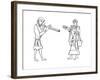 Double Flute and Nine-Hole Syrinx Flute, 11th Century-null-Framed Giclee Print