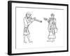 Double Flute and Nine-Hole Syrinx Flute, 11th Century-null-Framed Giclee Print