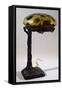 Double Glass and Bronze Lamp, Ca 1900-Louis Bosworth Hurt-Framed Stretched Canvas