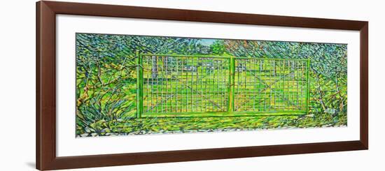 Double Green Gate-Noel Paine-Framed Giclee Print